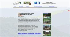 Desktop Screenshot of mistymountaincampresort.com